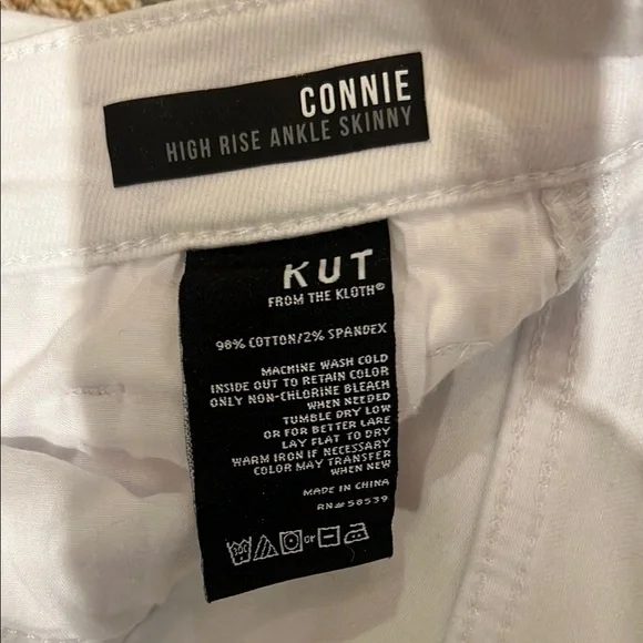 Kut from the Kloth White Skinny Jeans - Picture 5 of 5